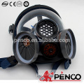 Custom high quality fire retardant silicon rubber chemical respirator